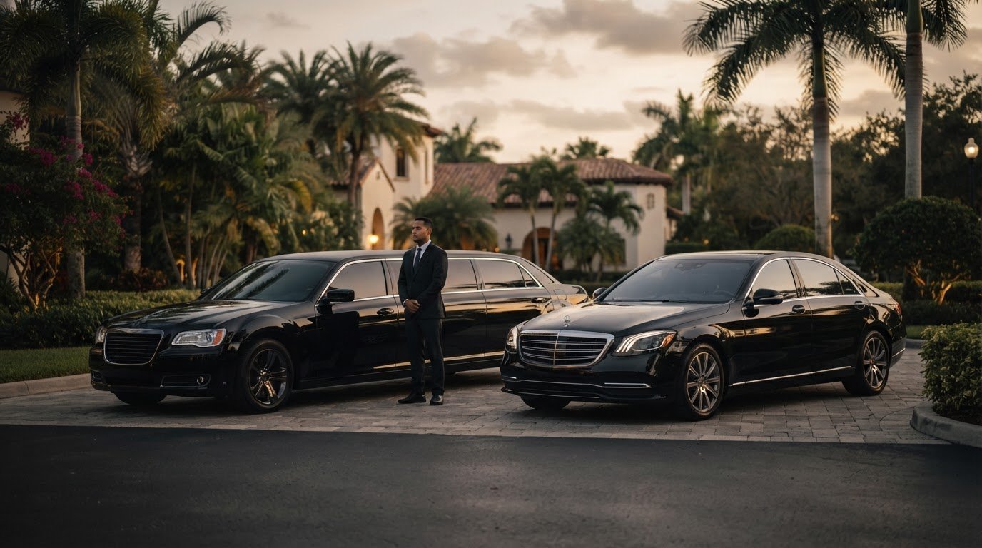 Funeral Limousine Service Rates and Booking in Palm Beach County