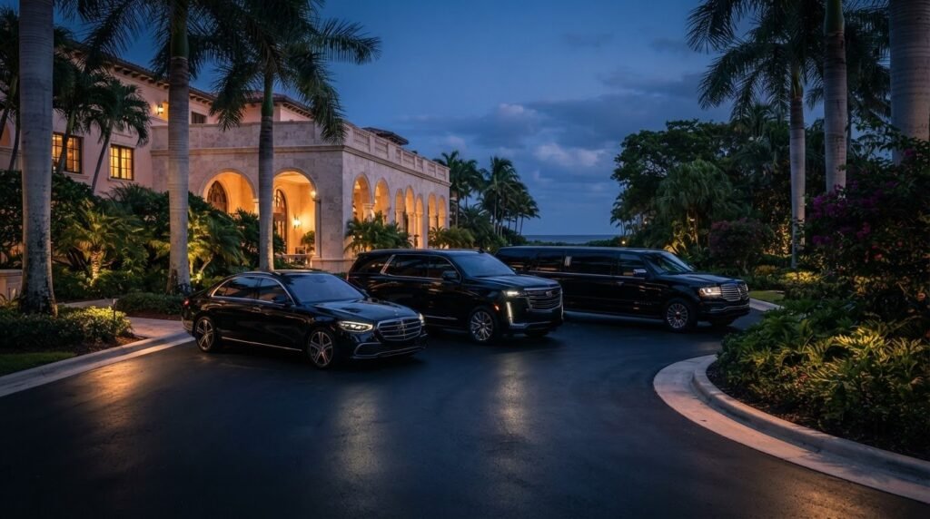 Luxury Car Service in Palm Beach Gardens and Limo Rental Costs