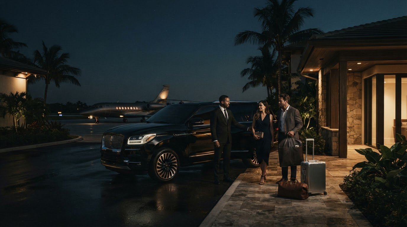 Private Jet Pickup Transportation: A Seamless Palm Beach Arrival